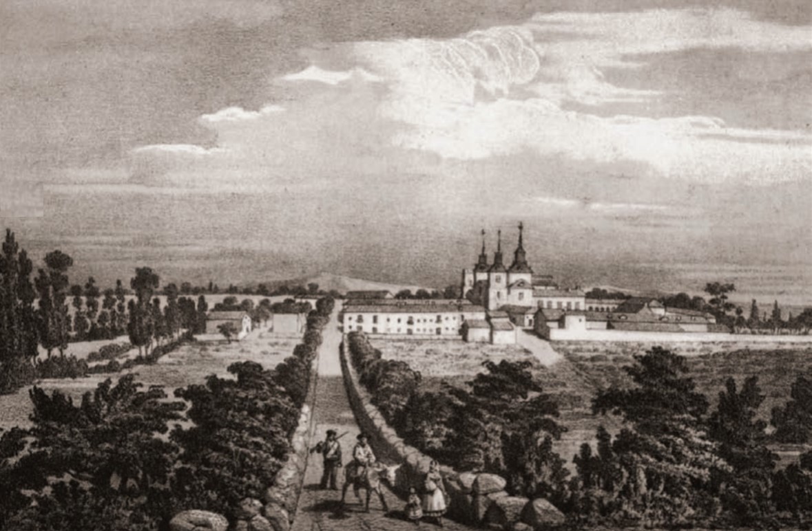 Vista general del Lugar de Nuevo Baztán Madrid fundado por Juan de Goyeneche